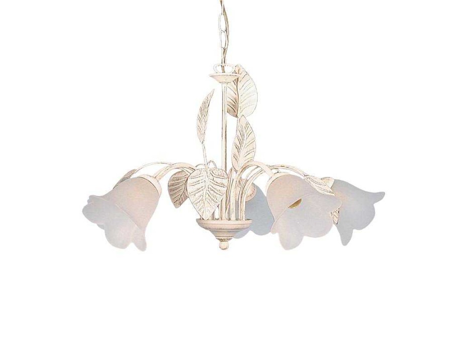 Lustre | TOSEL Lustre Tosel Pampilles Lampada Decorativa Abaulado Vermelho D24 X H46 Cm