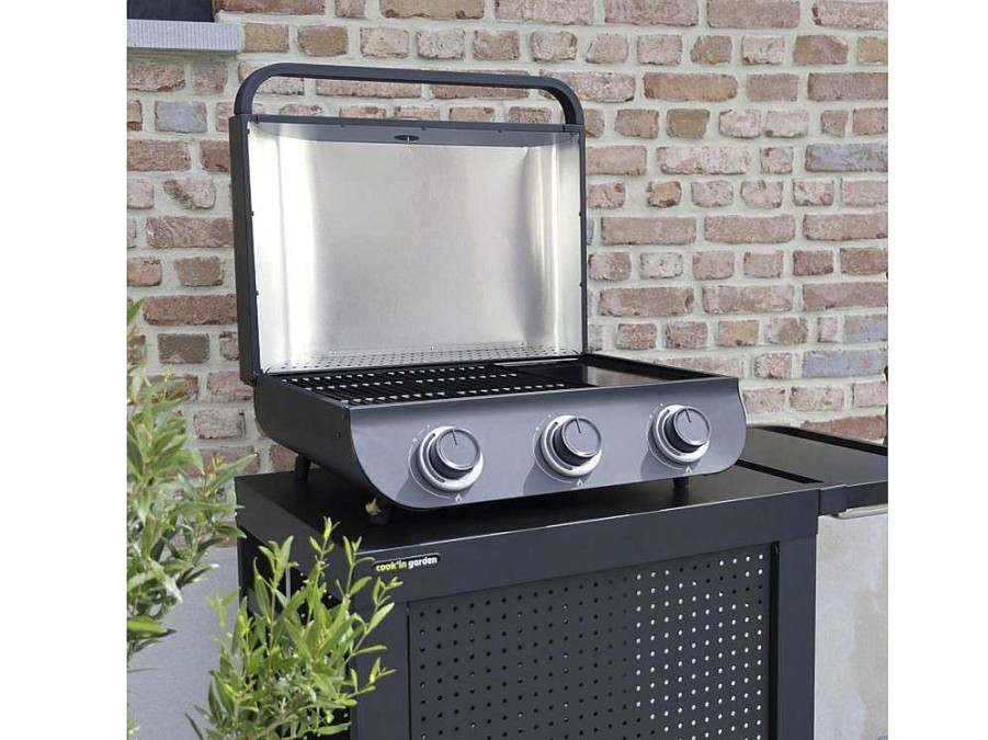 Barbecue, Braseiro De Jardim, Plancha | Cook'in Garden Cook'In Garden - Barbecue A Gas Flavo 60