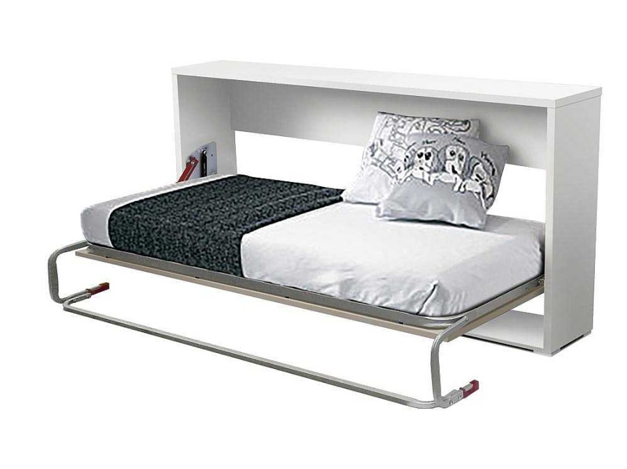 Cama Rebativel | Venprodin Cama Dobravel 90X190Cm - Branco-Cappuccino