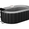 Spa Insuflavel | VOGUE SPA Spa Insuflavel Oval B-Lucky 2 Pessoas - C190 X L120 X A65 Cm - 90 Saidas De Ar - Preto