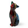 Estatua | OZAIA Grande Estatua De Gato Em Resina C24 X L13 X A53 Cm Multicolor - Miniria