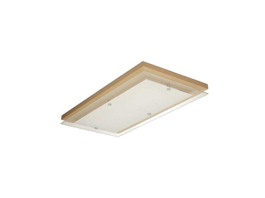 Promocoes Decoracao | EPIKASA Lampada De Tecto Finn Cork, Cortica, Branco, 57X29X6,5 Cm, Epikasa