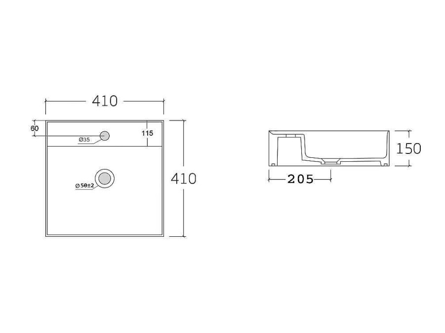 Movel Lavatorio Individual | Vente-unique Movel De Casa De Banho Suspenso Com Lavatorio Simples E Armario De Casa De Banho Cor Natural De 100 Cm - Purnal