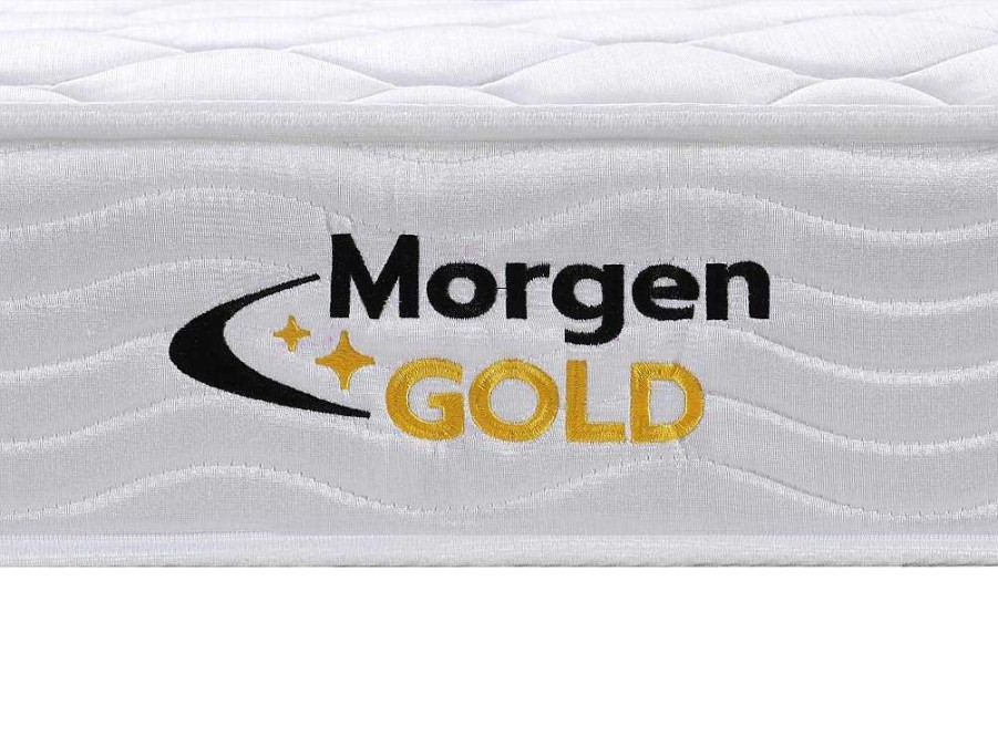 Conjunto Colchao E Sommier | Morgengold Conjunto Sommier + Colchao De Molas 90X200 Cm - Wolkenlos Da Morgengold