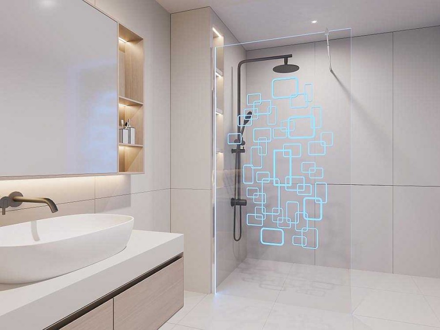 Painel De Duche | Shower & Design Painel De Duche Com Leds - Bella - 90X200 Cm