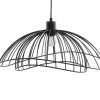 Candeeiro Suspenso | OZAIA Candeeiro De Teto Mania - Ferro - 47 X 47 X 120 Cm - Preto