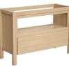 Movel Para Lavatorio | Vente-unique Movel Para Colocar Sob O Lavatorio Com Nicho De Arrumacao, Folha De Carvalho, 120 Cm - Cosmoti