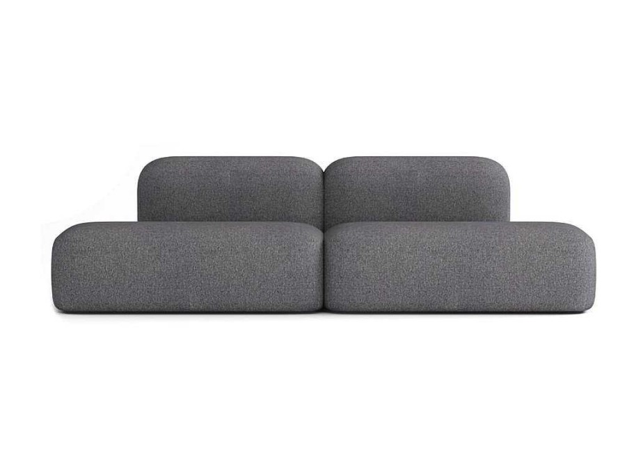 Sofa De 4 Lugares | Atio Sofa Max De 4 Lugares Em Tecido Antracite