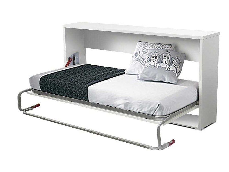 Cama Rebativel | Venprodin Cama Dobravel 90X190Cm - Branca