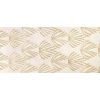 Tapetes De Corredor | OZAIA Tapete De Corredor Art Deco 80 X 200 Cm Em Polipropileno Bege E Dourado - Lysa