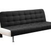 Sofa Cama Clic-Clac E Dobravel | Vente-unique Sofa Cama Clic Clac Preto - Murni