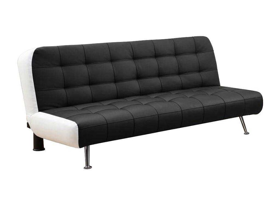 Sofa Cama Clic-Clac E Dobravel | Vente-unique Sofa Cama Clic Clac Preto - Murni