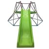 Jogo De Exterior | Vente-unique Rede De Escalada Com Escorrega Em Aco Verde 3,26 M - Sedoni