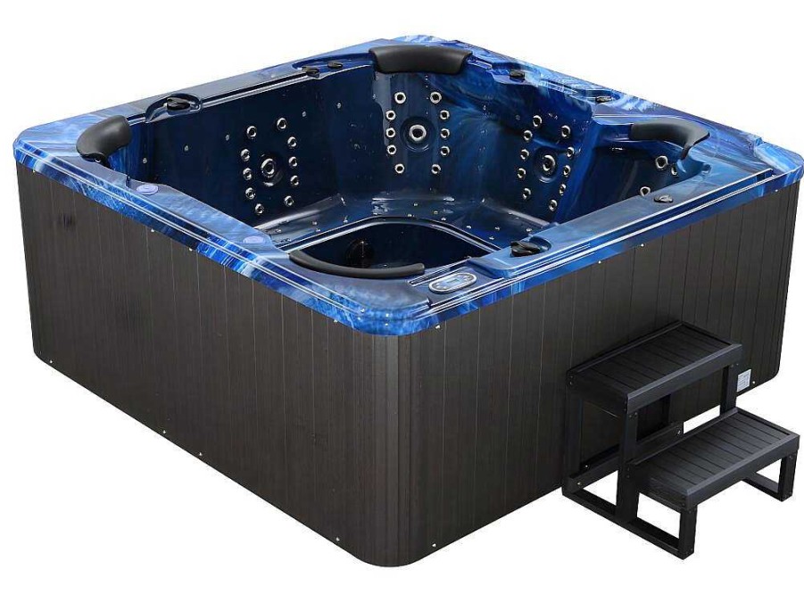 Spa Rigido | VOGUE SPA Spa De 6 Lugares Azul Com Acessorios 128 Jatos C220 X L220 X A97 Cm, Sistema Balboa, Gama Prestigio - Comino