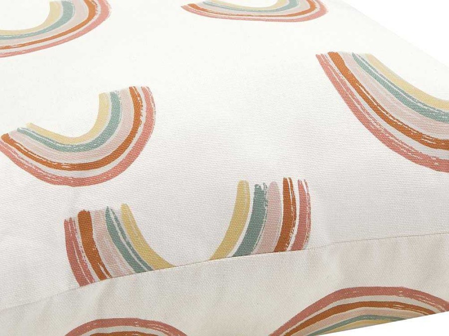 Textil De Casa | OZAIA Conjunto De 2 Almofadas Arco-Iris Em Algodao 45 X 45 Cm Multicolor - Archy