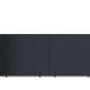 Porta E Portao | EXPERTLAND Portao De Correr Motorizado Em Aluminio Antracite De C392 X A173 Cm - Nazario
