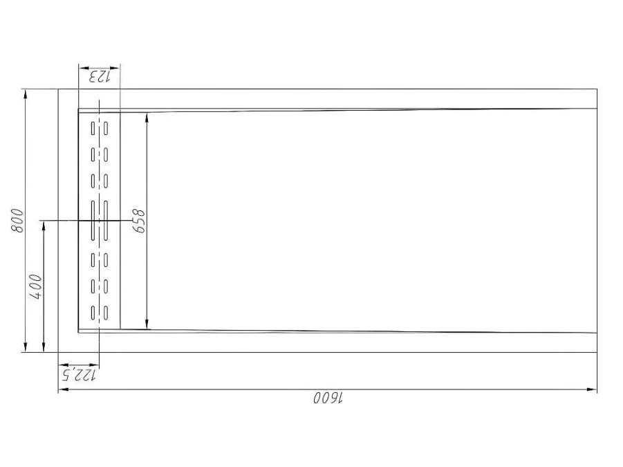 Base De Duche | Shower & Design Base De Chuveiro Com Sifao Incluido De 160X80X4 Cm Em Resina Cor Branco - Lyros