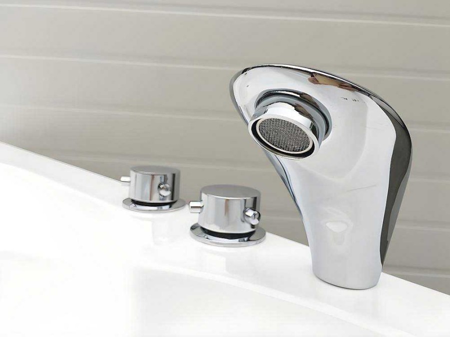 Banheira De Canto | Shower & Design Banheira De Canto Navona - 1 Pessoa - 263 L - C135 X L135 X A54 Cm