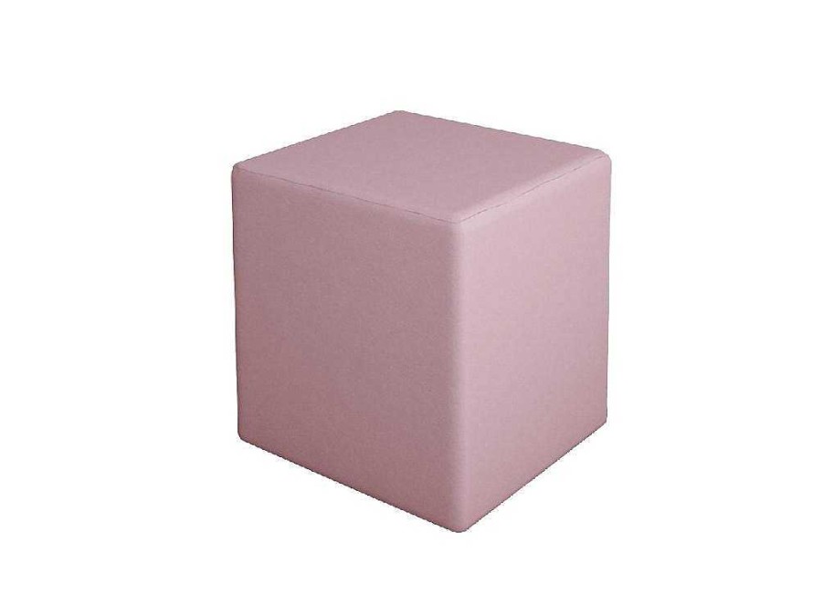 Puff | EPIKASA Pouf Milena, Cor-De-Rosa, 34X34X37 Cm, Epikasa