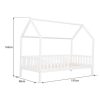 Cama De Crianca | Happy Garden Cama De Madeira Marceau Para Criancas 190X90Cm