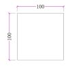 Candeeiro De Parede | OZAIA Aplique Led Aluminio D. 10 X A. 10 Cm Preto - Paisley