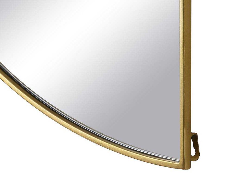 Promocoes Decoracao | OZAIA Espelho Semicirculo Design Em Metal C50 X A100 Cm Dourado - Gavra