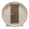 Sauna De Exterior | VOGUE SAUNA Sauna De Exterior 4 Lugares Com Salamandra De 6 Kw C185 X L180 X A190 Cm - Isokyro