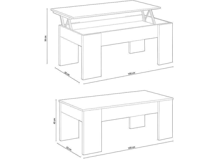 Mesa De Centro | Saldosystocks Mesa De Centro Elevatoria Elise Branca Com Cambria, Sua Combinacao De Funcionalidade E Design Ideal Para Sua Casa