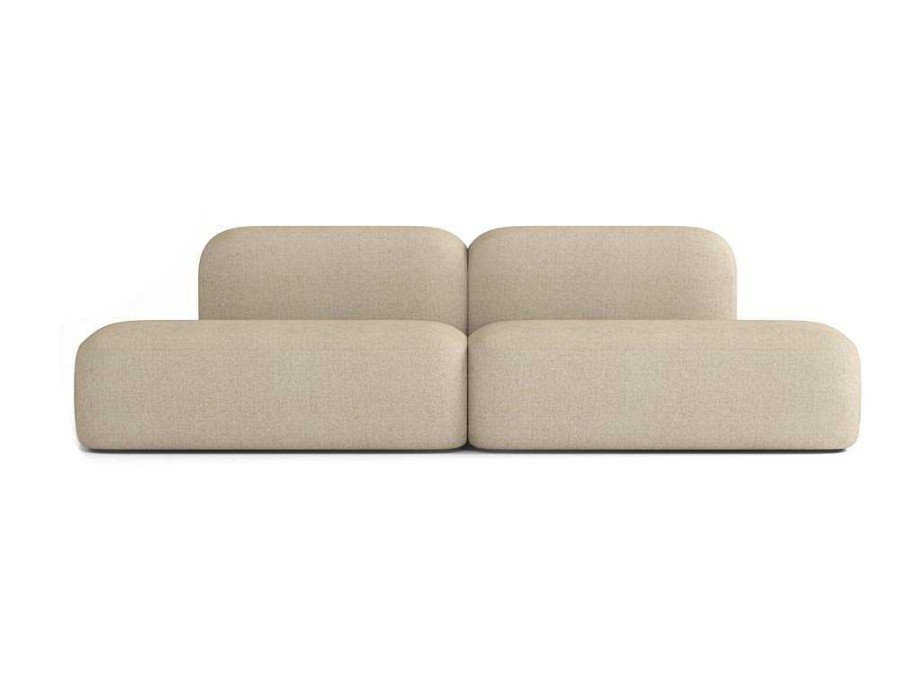 Sofa De 4 Lugares | Atio Sofa Max De 4 Lugares Em Tecido Bege