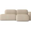 Sofa De Canto | Atio Sofa Max De 3 Lugares Em Tecido Bege