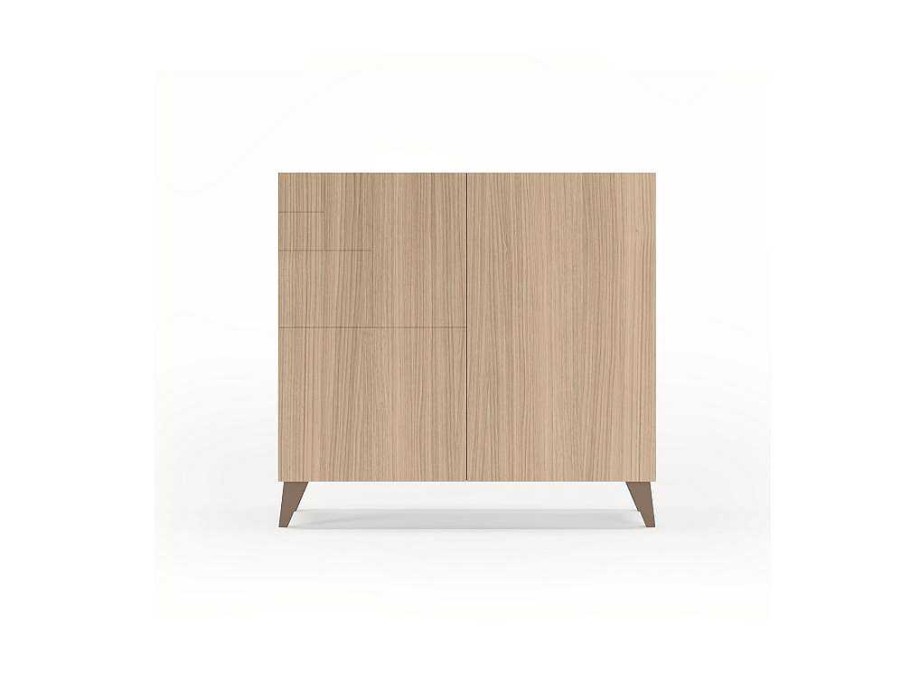 Sapateira | Herdasa Sapateiro/Movel Organizacao - H87Cm X L90Cm X P27Cm Nogueira Clara Pernas Moca - Bergen