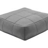 Conjunto Relax De Jardim | MYLIA Conjunto De Lazer De Jardim Modular 5 Lugares Em Tecido, 3 Cadeiroes, 1 Sofa De Canto, 1 Pufe E Uma Mesa De Centro Antracite - Livai De Mylia