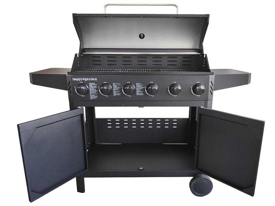 Barbecue, Braseiro De Jardim, Plancha | Happy Garden Barbecue A Gas Izalco - 6 Queimadores 15Kw