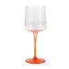 Louca E Utensilios De Cozinha | OZAIA Conjunto De 6 Copos De Vinho De Pe Laranja 27 Cl - D. 9.5 X A.13Cm - Coraly