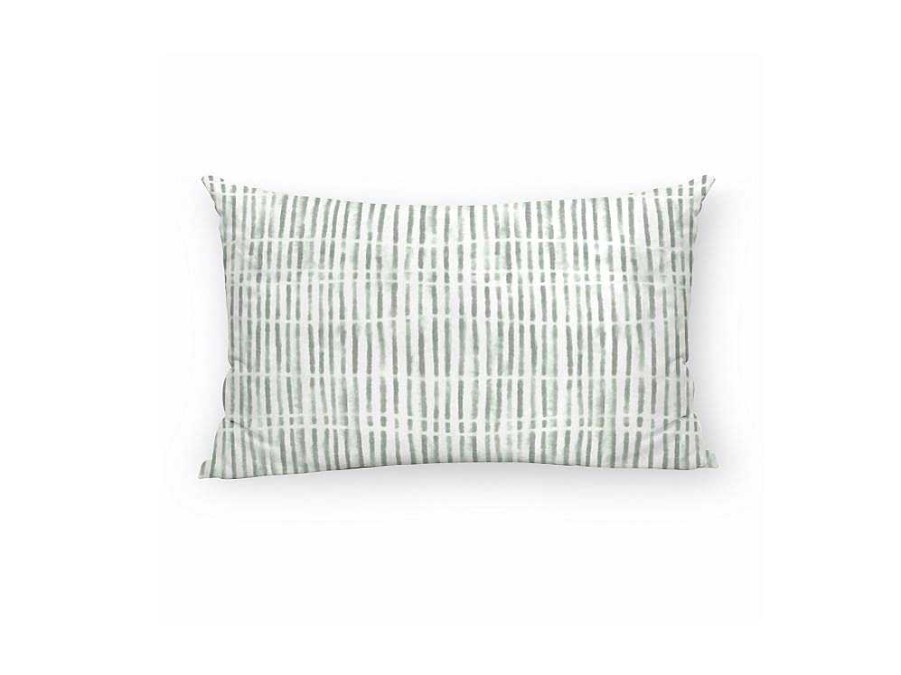 Textil De Casa | Purline Housse De Coussin 100% Coton 1 Piece Vert Moderne Imprime 30X50