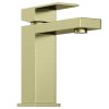 Torneira | Shower & Design Torneira Misturadora Mecanica Quadrada A15,7 Cm Dourado Acabamento Acetinado - Vipava