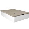 Cama De Adulto | Saldosystocks Tampa Estofada Dobravel Para Canape Madeira 3D 25 Branco 105X190Cm Atenas