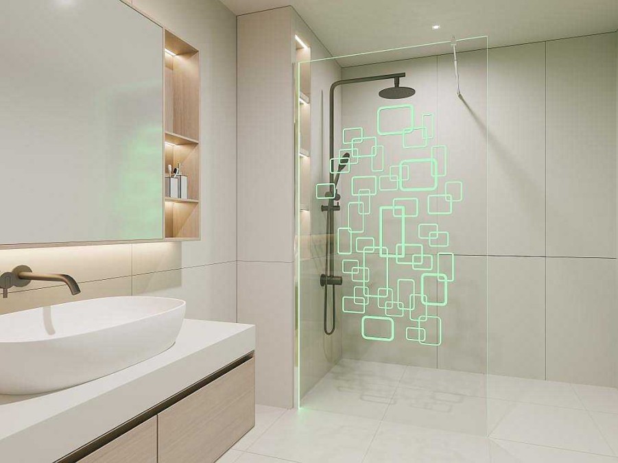 Painel De Duche | Shower & Design Painel De Duche Com Leds - Bella - 90X200 Cm