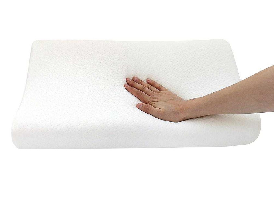 Almofada | DREAMEA Almofada Ergonomica Memoria De Forma 50 X 30 Cm Branco - Sleepy Da Dreamea