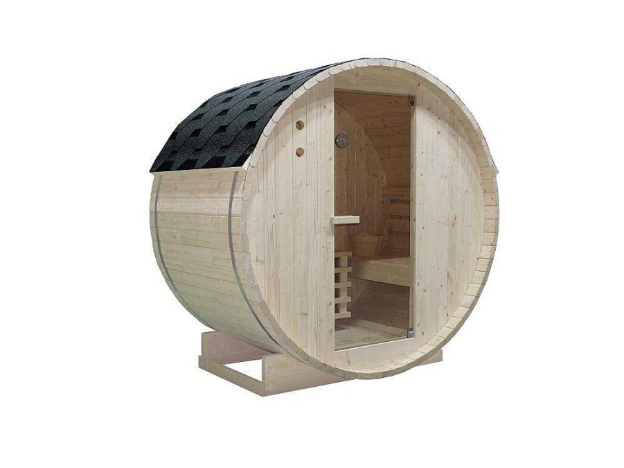 Sauna De Exterior | VOGUE SAUNA Sauna De Exterior 2 Lugares C185 X L120 X A190 Cm - Isokyro