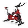 Fitness | Vente-unique Bicicleta De Spinning Com Assento E Guiador Ajustaveis, Bicicleta De Exercicio Com Resistencia Ajustavel E Ecra Lcd