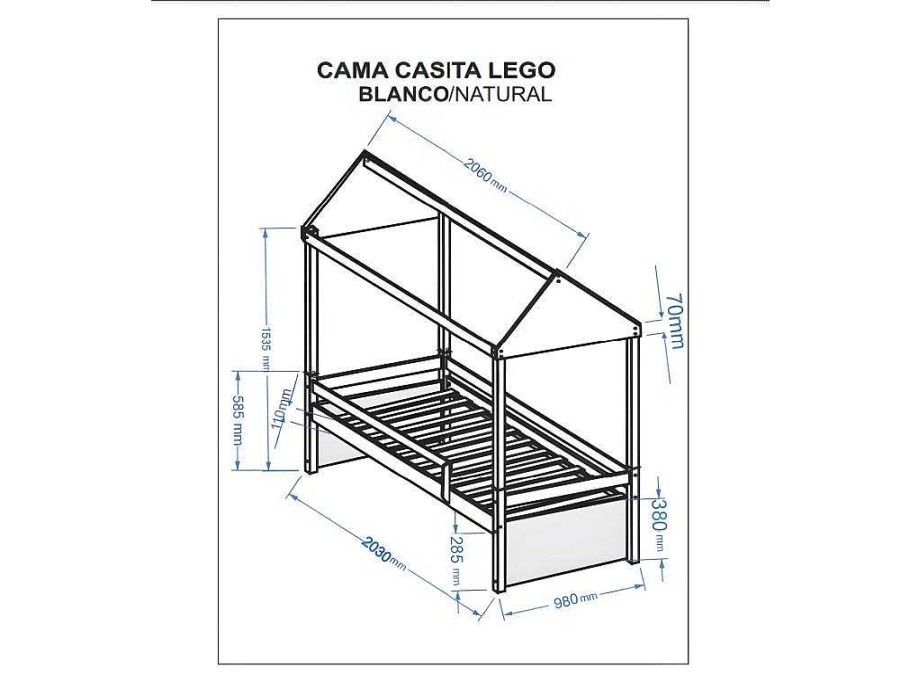 Cama De Crianca | Venprodin Cama Casa Infantil Para Meninos E Meninas.