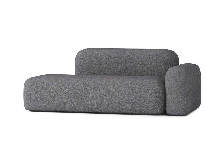 Sofa De 2 Lugares | Atio Sofa Max De 2/3 Lugares Em Tecido Antracite