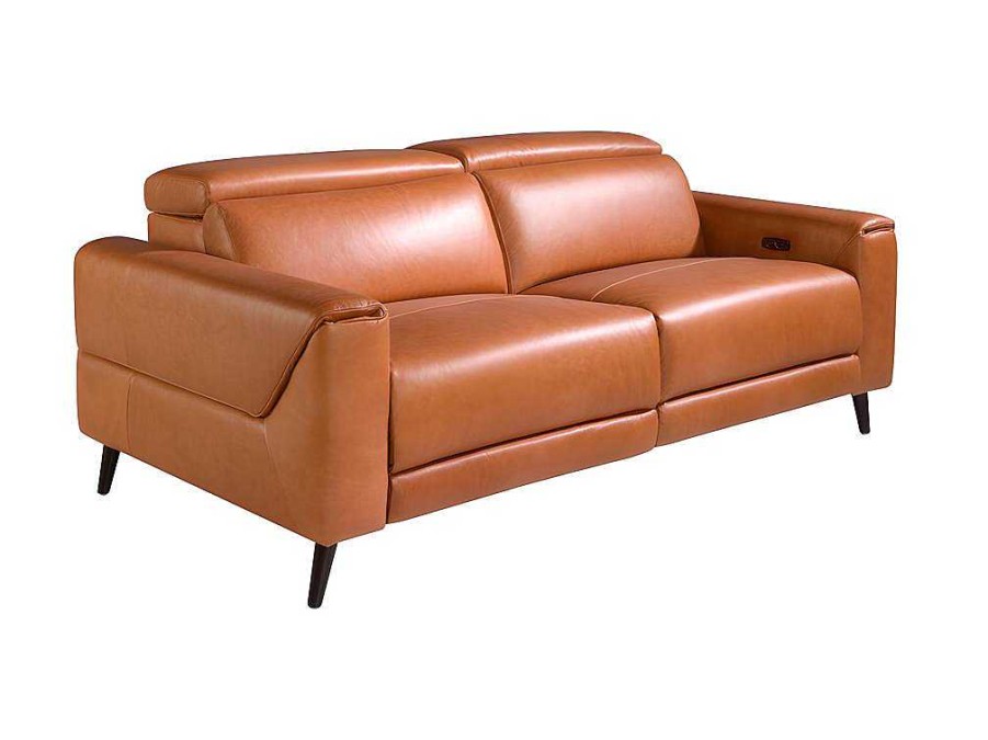 Sofa De 2 Ou 3 Lugares | Angel Cerda Sofa De Couro De 3 Lugares Com Relaxamento 6148