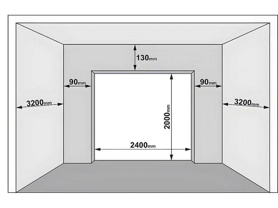 Porta De Garagem | Somfy Porta De Garagem Seccionada Efeito Liso Com Porta Central Branco Com Motor Somfy - Lavega