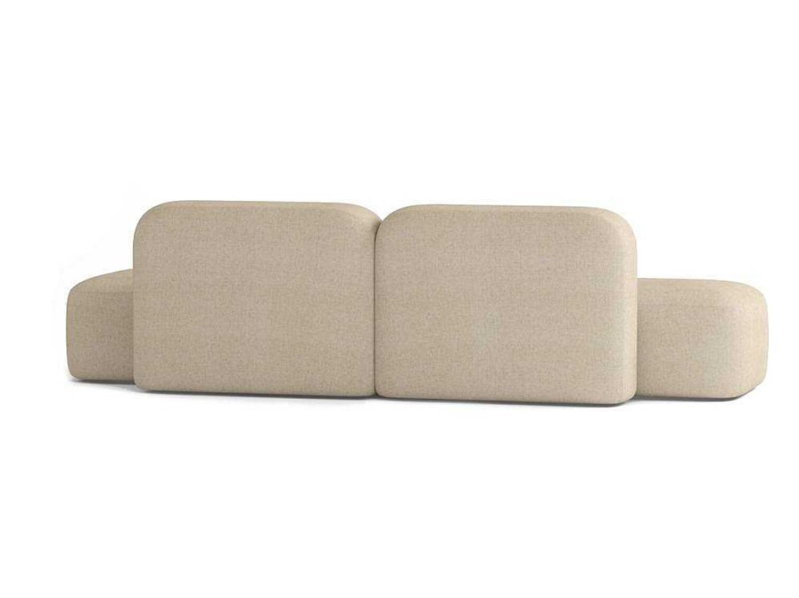 Sofa De 4 Lugares | Atio Sofa Max De 4 Lugares Em Tecido Bege