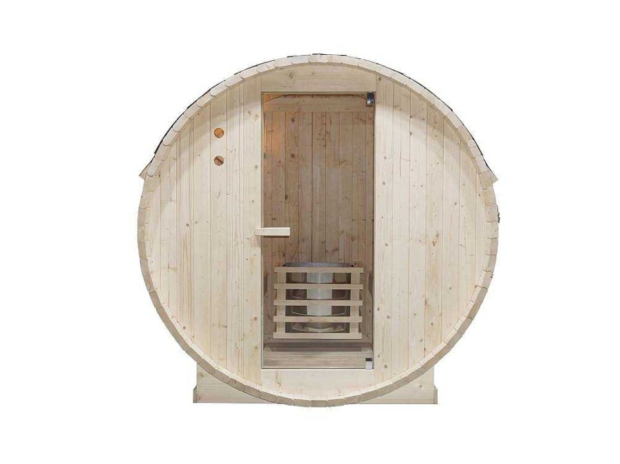 Sauna De Exterior | VOGUE SAUNA Sauna De Exterior De 6 Lugares C185 X L220 X A190 Cm - Isokyro