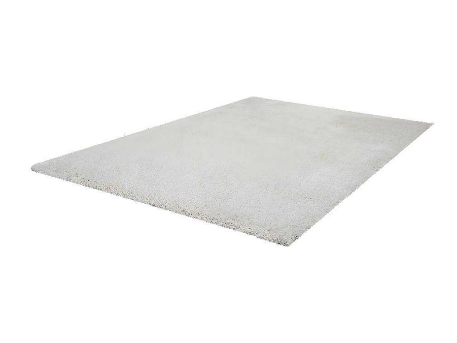 Tapete Shaggy | OZAIA Tapete Shaggy De Pelos Compridos Microfibra 120X170 Cm Branco - Harvey