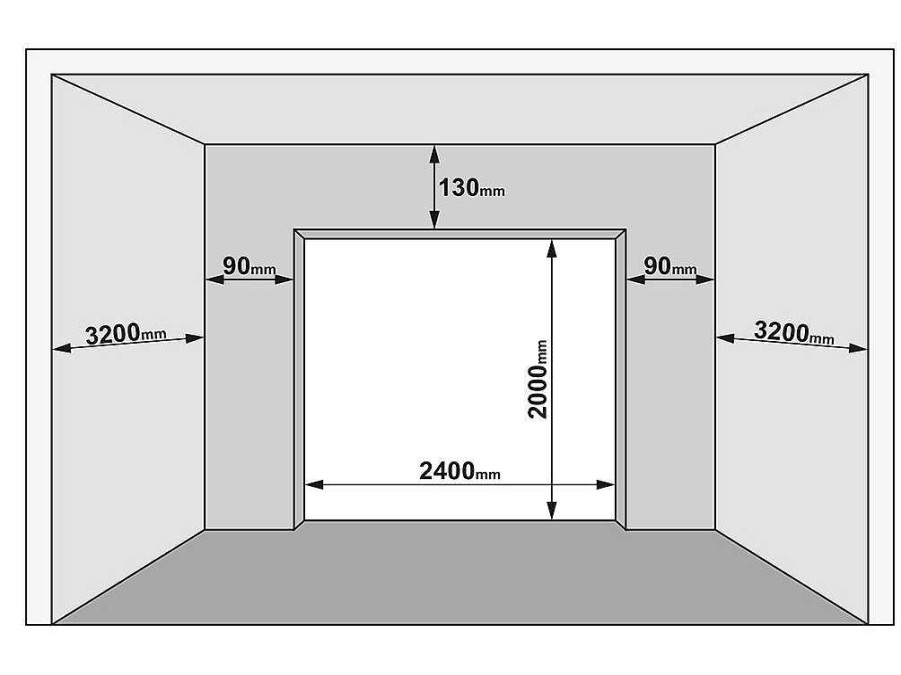 Porta De Garagem | Somfy Porta De Garagem Seccionada Com Motor Somfy Com Padrao Quadriculado E Porta Central Branco - Caopas