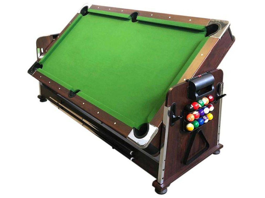 Jogo De Interior | ELITESHOPPING Mesa De Bilhar 7 Pes Multijogo Verde Air Hockey + Ping Pong - Stark